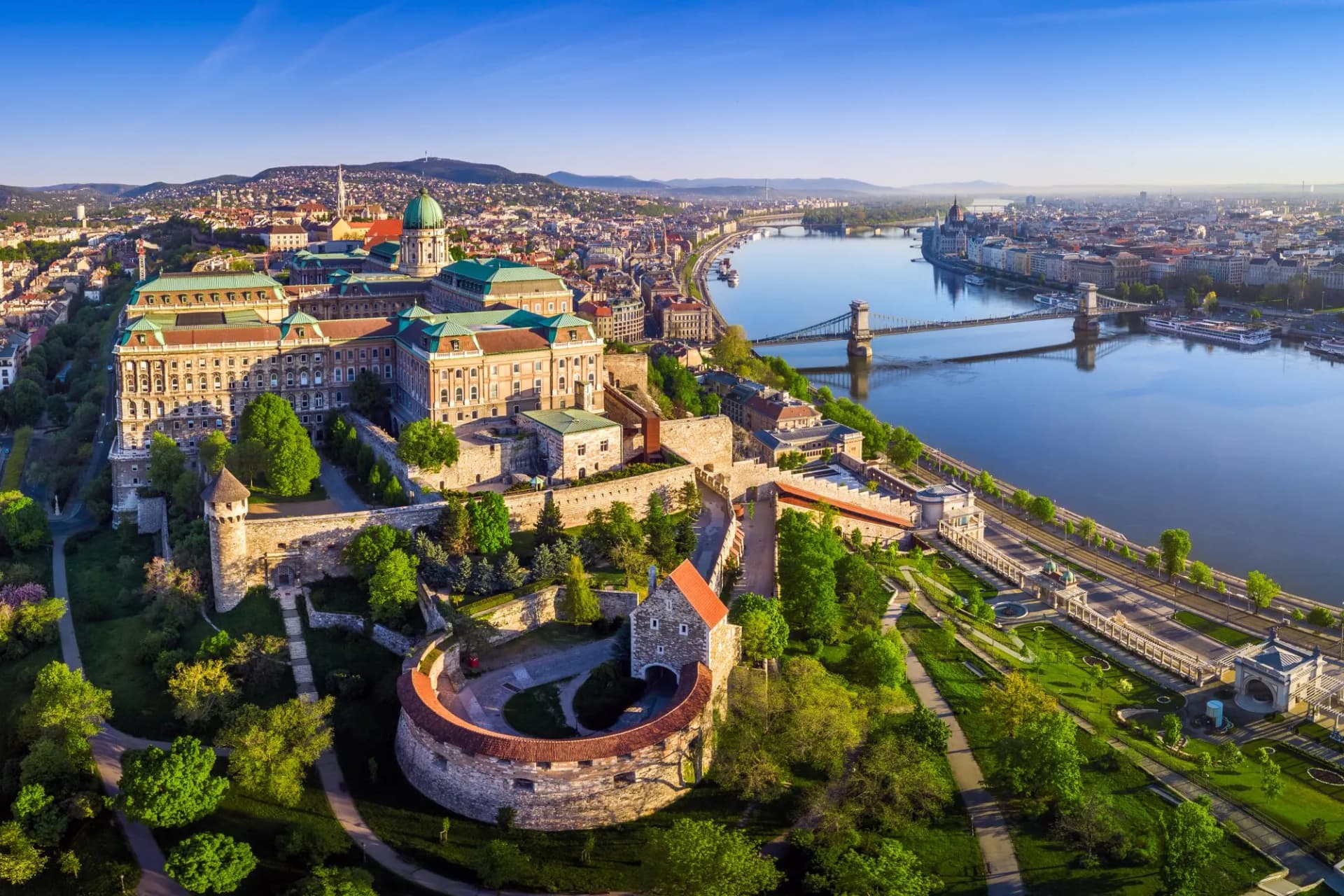 Budapest from above