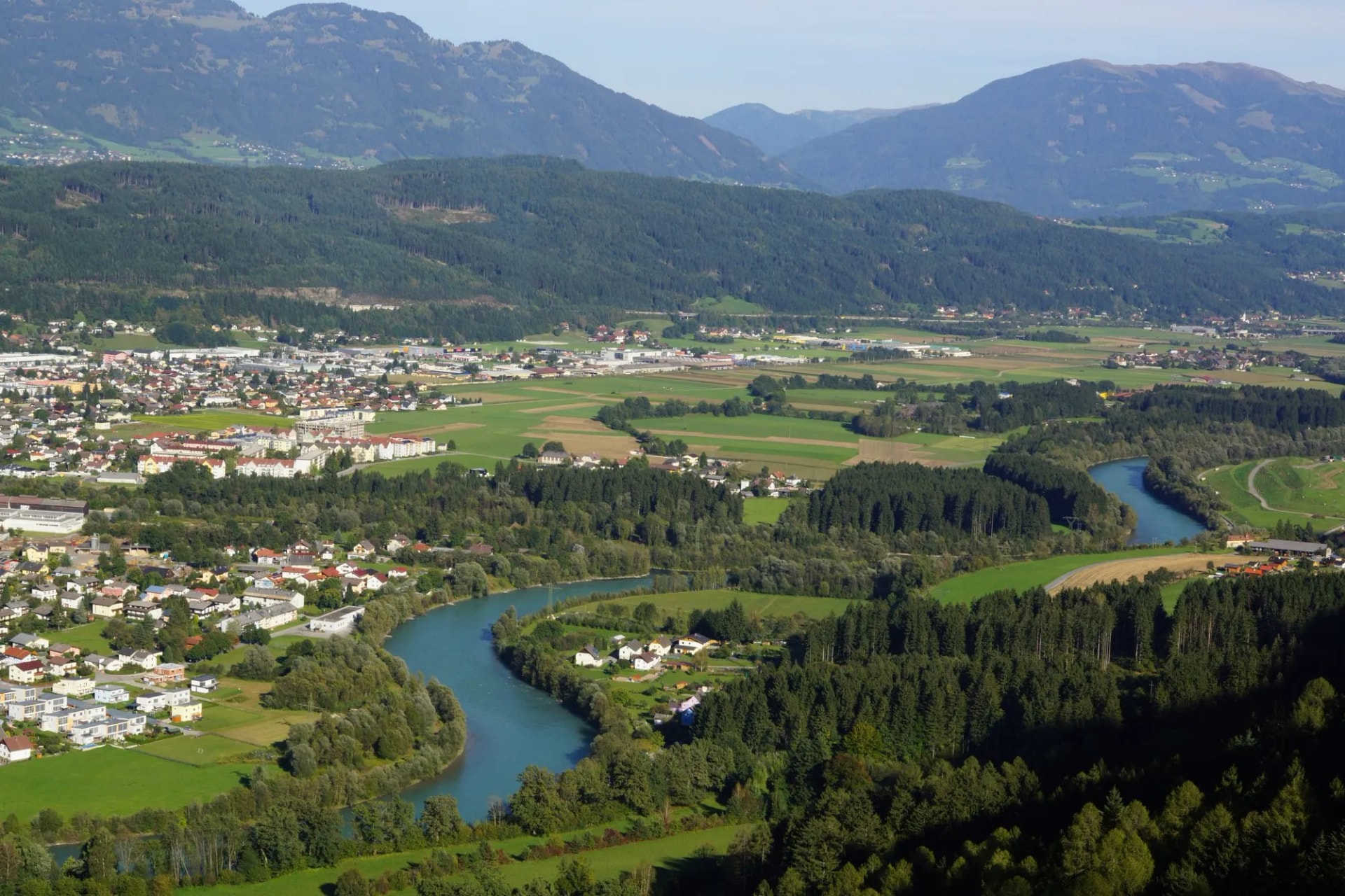 Spittal from above
